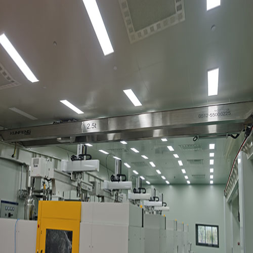 南通实验室双梁无尘起重机